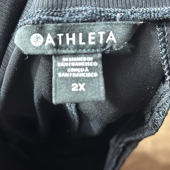 Athleta women’s 2x black Venice high rise jogger pants athleisure gorpcore - Picture 5 of 6